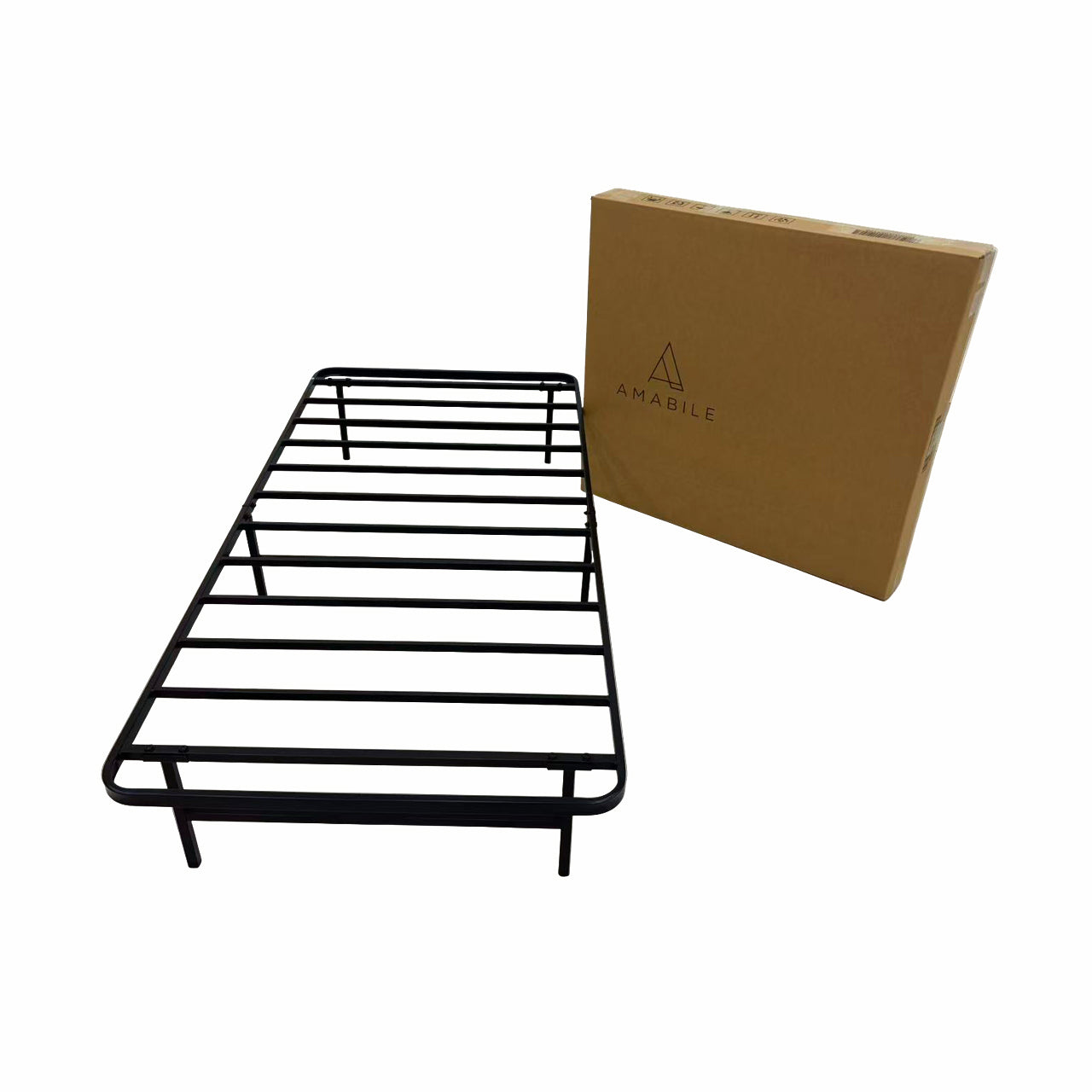 Base de Cama 1 Plaza Fácil de Guardar Plegable FOGGIA 30 cms alto 90x190 cms