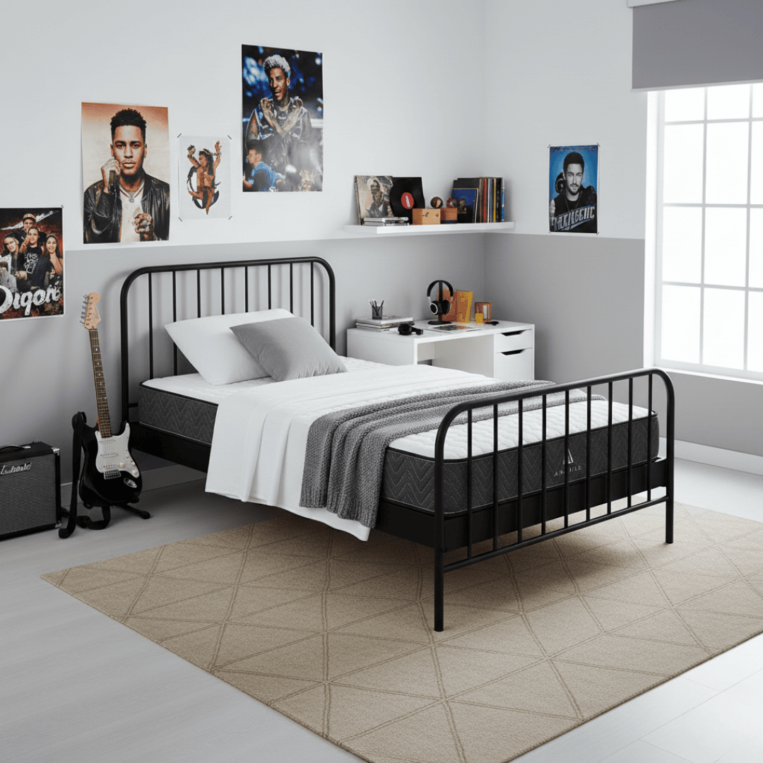 Colchón Espuma Y Resorte Amabile 1.5 Plazas 190x20 Filippo