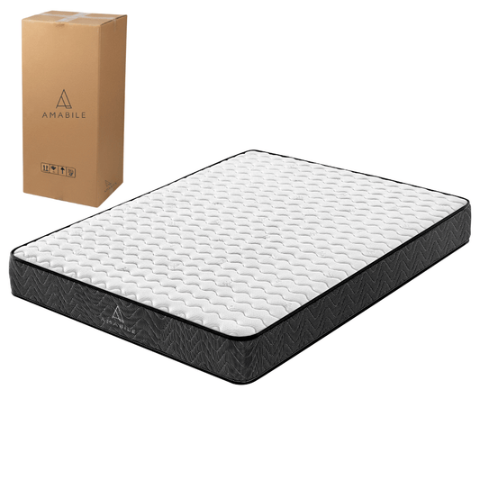 Colchón Espuma Y Resorte Amabile 2 Plazas 150x190x20 Filippo