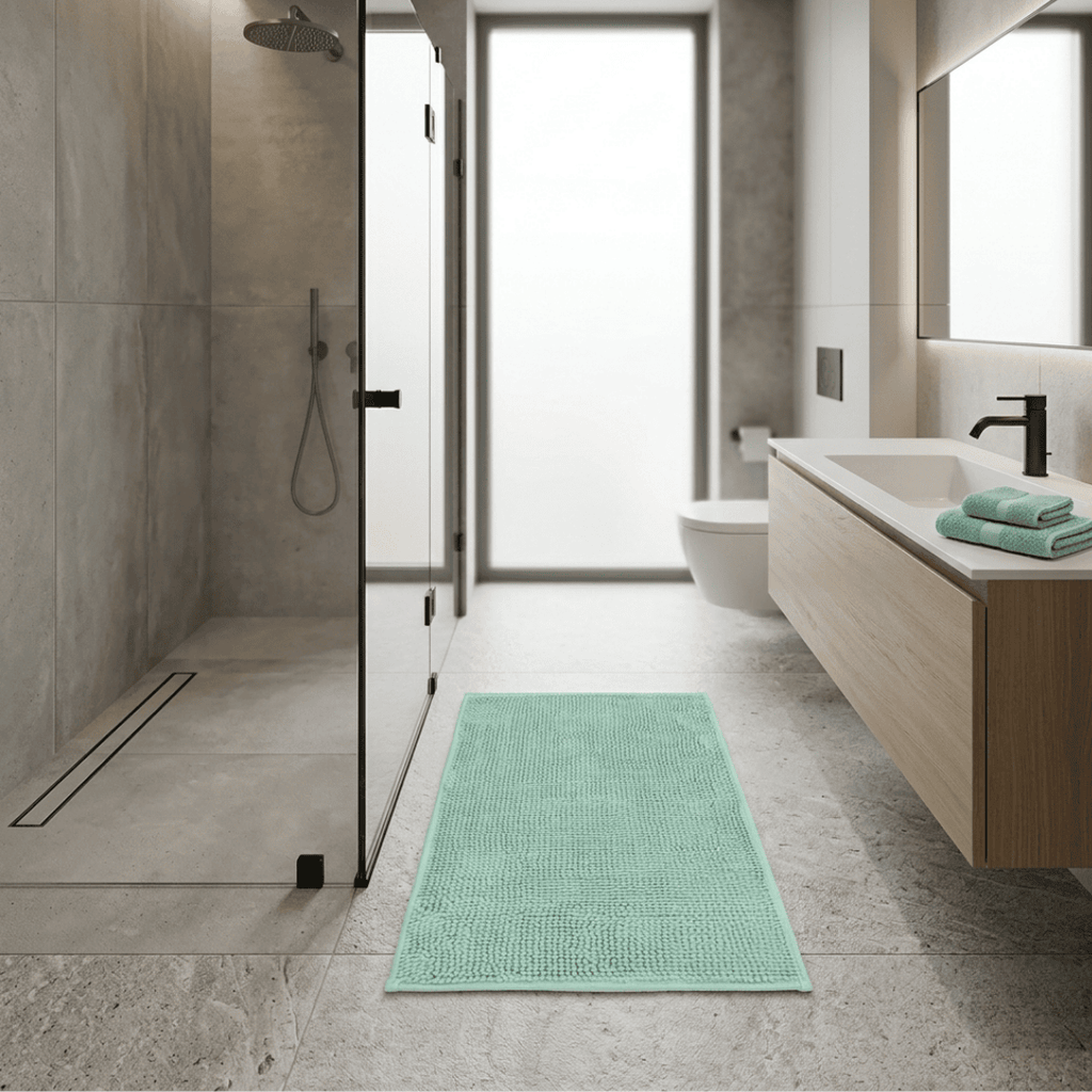 Piso de Baño Grande Verde Agua 50x80cms PISA