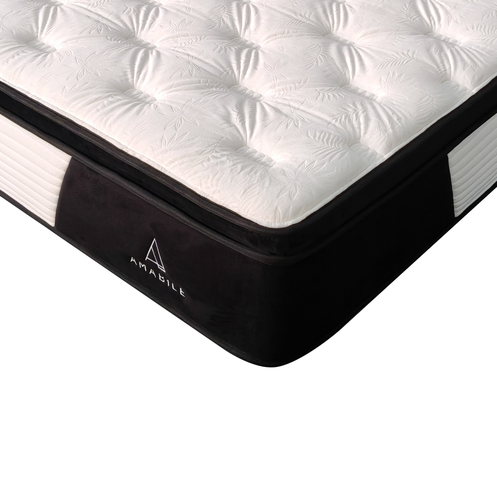 Colchón Híbrido Amabile King Con Látex 180x200x30 Valentino