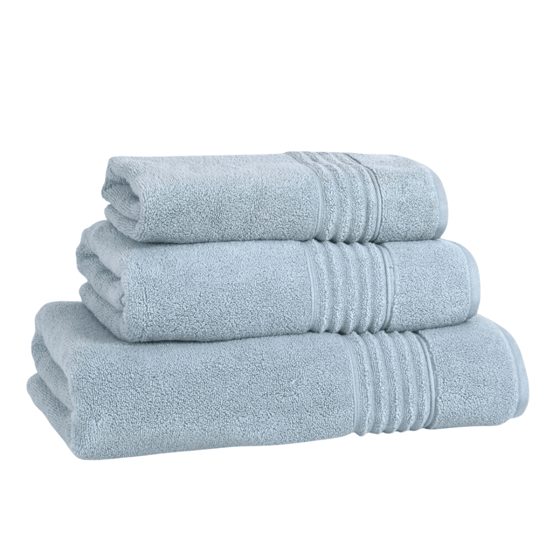 Toalla Cuerpo 500g Extra Grande 90x180cms Celeste 100% Algodón Amabile