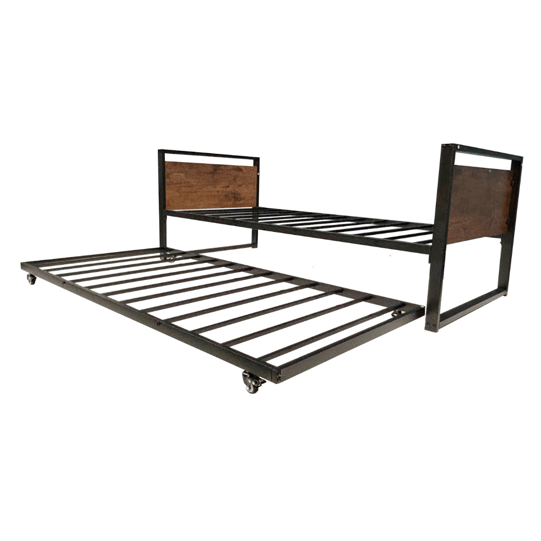 Base Cama Nido 1 Plaza Napoli Con Cama Deslizante