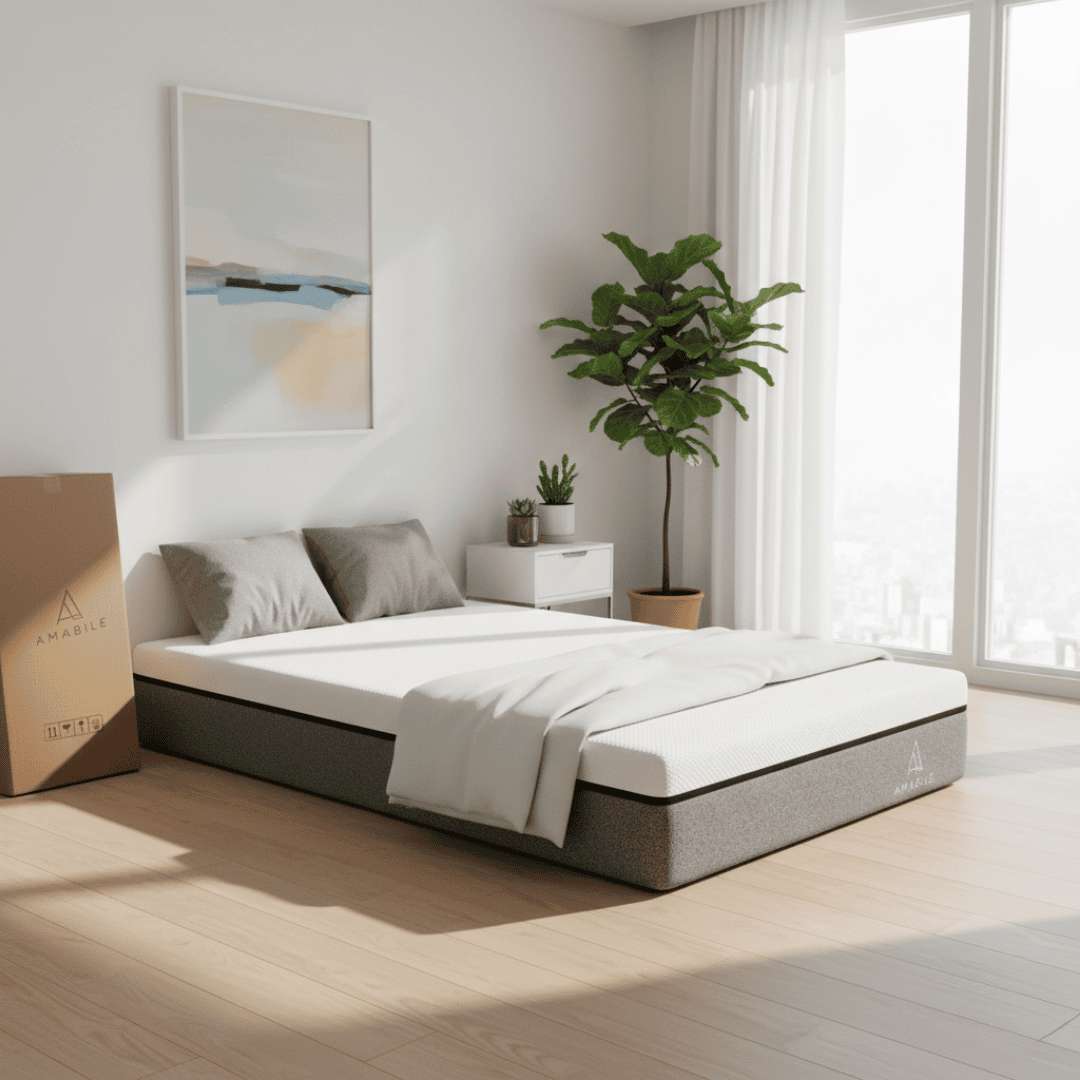 Colchón Espuma Amabile 1 Plaza Frescura de 90x190x20 Francesco